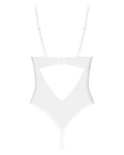 Białe, otwarte body