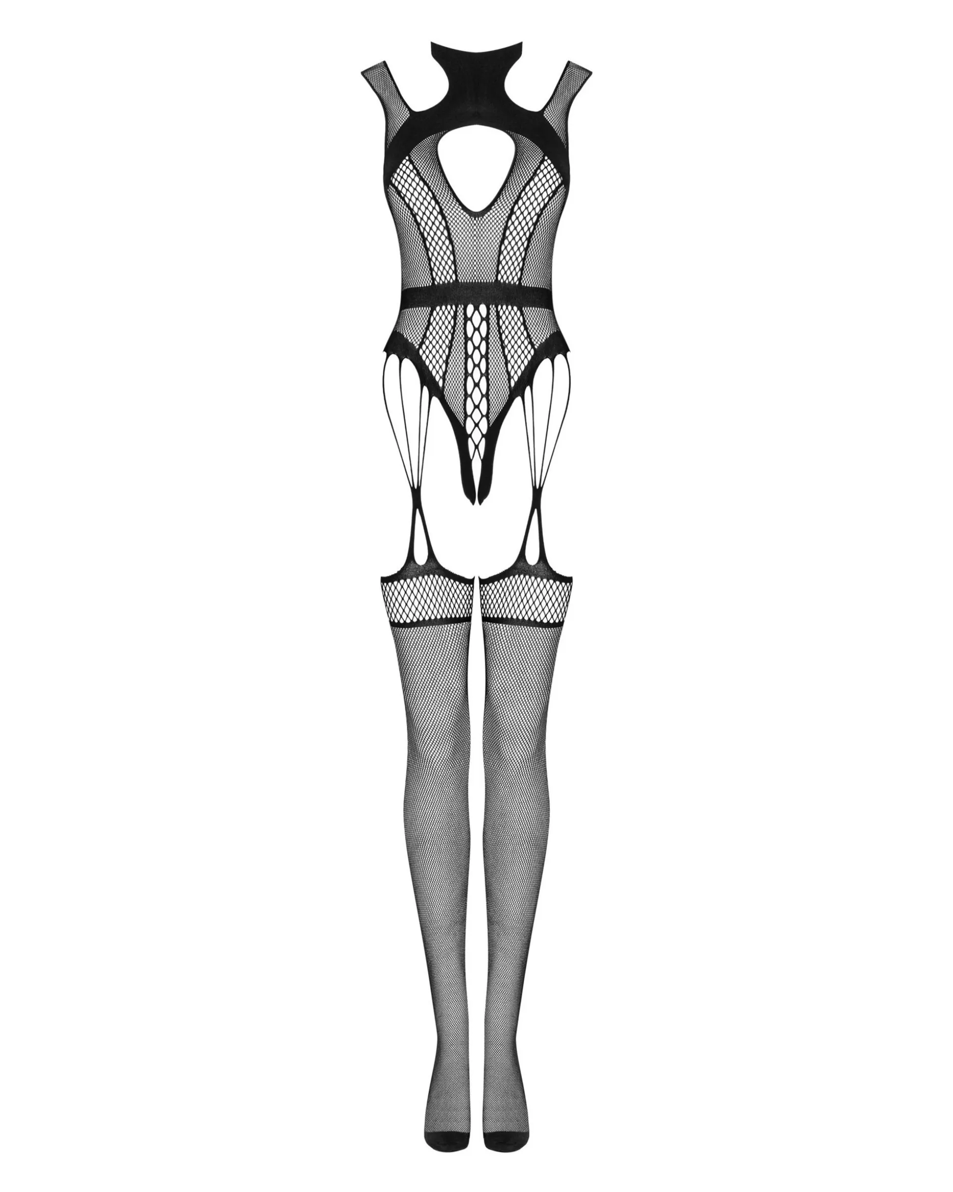 Bodystocking z wycięciami