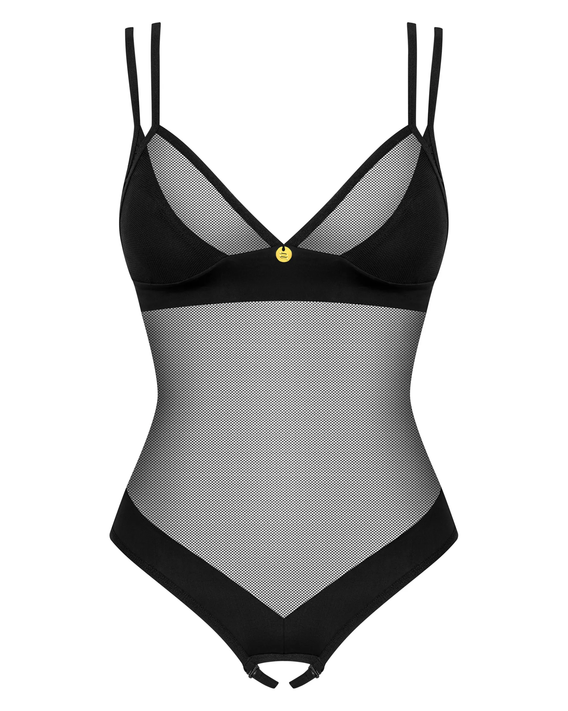 Czarne body z otwartym krokiem