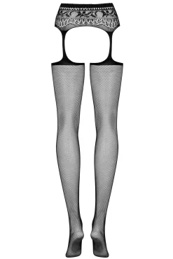 Czarne garter stockings