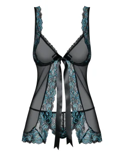 Romantyczna babydoll i stringi