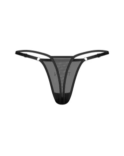 Stringi z napisem „Want to Sin”